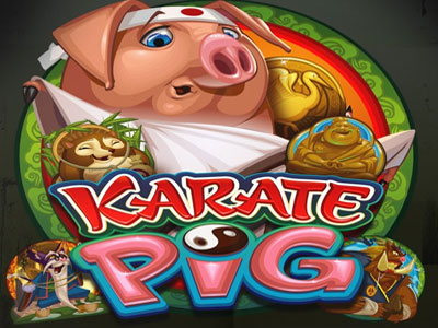 Karate Pig Slot - New Online Slot Game from Microgaming